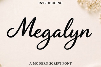 Megalyn Font: Design Inspiration and Downloads